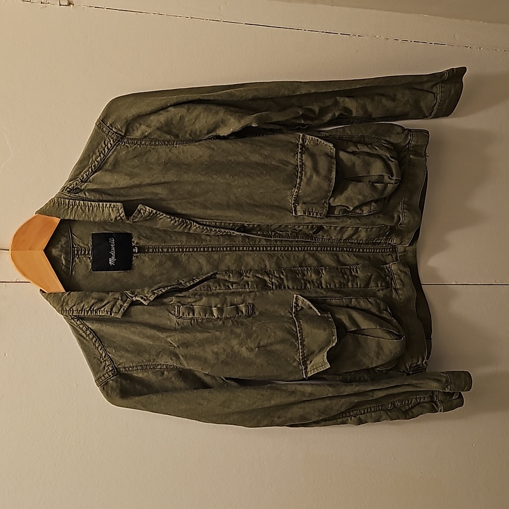 Madewell Linen Light Jacket